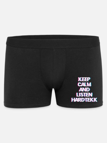 Hardtekk Tekk - Men's Boxer Shorts - black