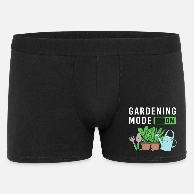 Cadeau de compost de vers - Boxer Homme - noir