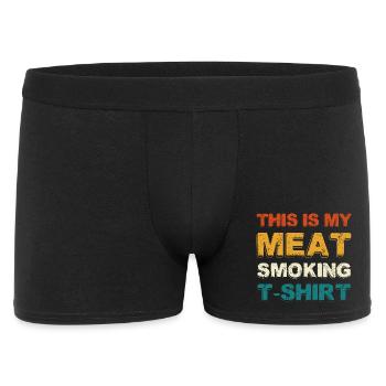 Meat Tuxedo T-Shirt – Grillfreund - Men's Boxer Shorts - black - Front