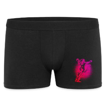 Un motif réservé au handball pour les femmes - Boxer Homme - noir - Devant