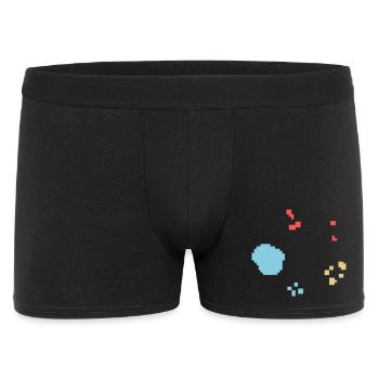 Bacteria Culture Pixel Colorful - Men's Boxer Shorts - black - Front