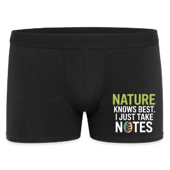 Observateur certifié des systèmes biologiques cliniques - Boxer Homme - noir - Devant