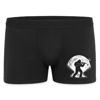 Violoniste de Bigfoot - Boxer Homme - noir - Devant