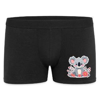 Koala - Men's Boxer Shorts - black - Front