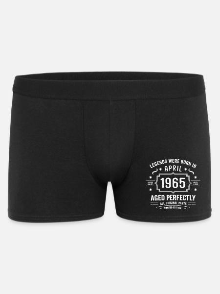 Avril 1965 - Boxer Homme - noir