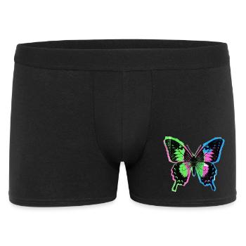 Retro Vintage Butterfly - Men's Boxer Shorts - black - Front