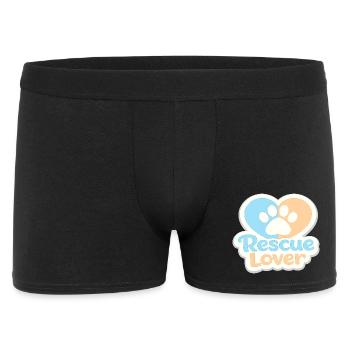 Cœur de Patte de Maître de Sauvetage - Boxer Homme - noir - Devant