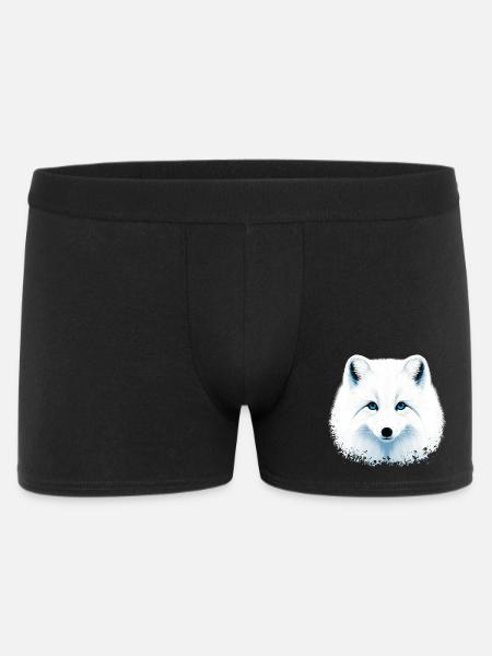 Arctic fox - Men's Boxer Shorts - black