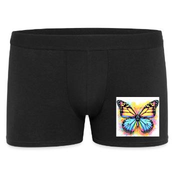 papillon - Boxer Homme - noir - Devant