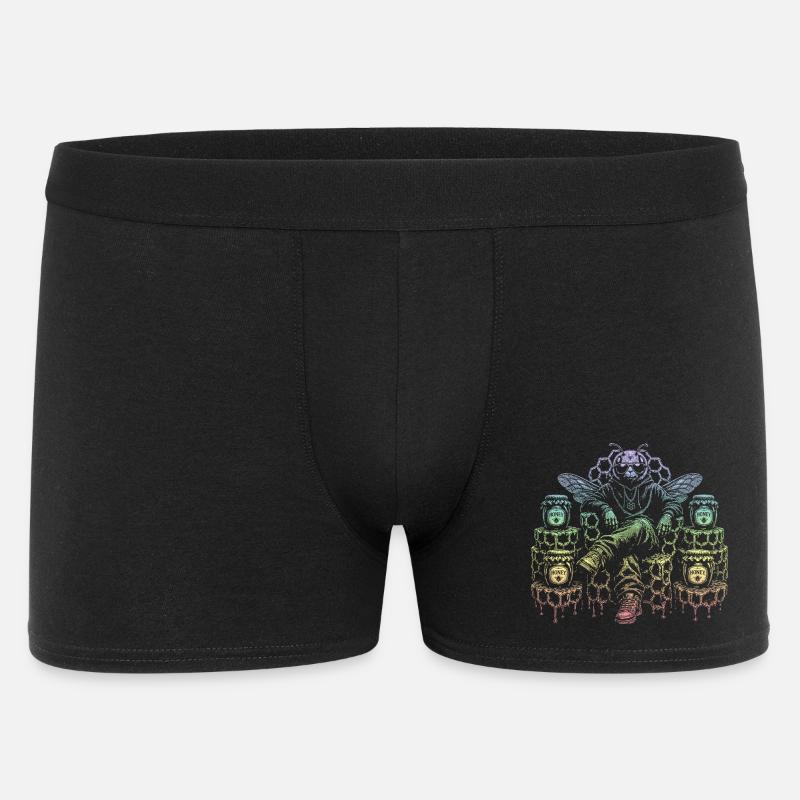 honeybee - Men's Boxer Shorts - black