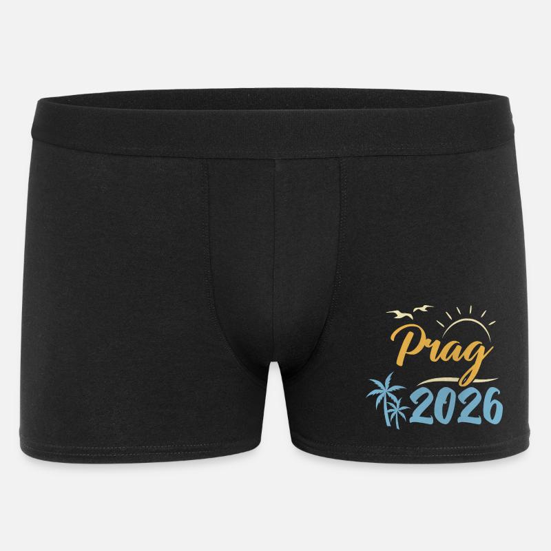 Prague 2026 - Boxer Homme - noir