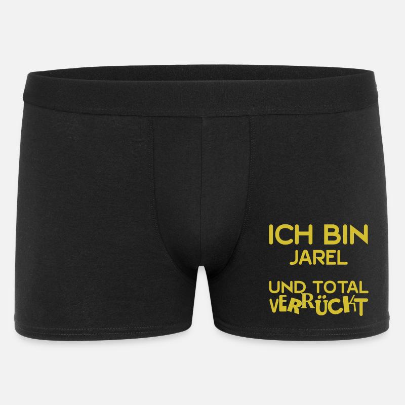 Jarel - Männer Boxer Shorts - Schwarz