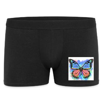 papillon - Boxer Homme - noir - Devant