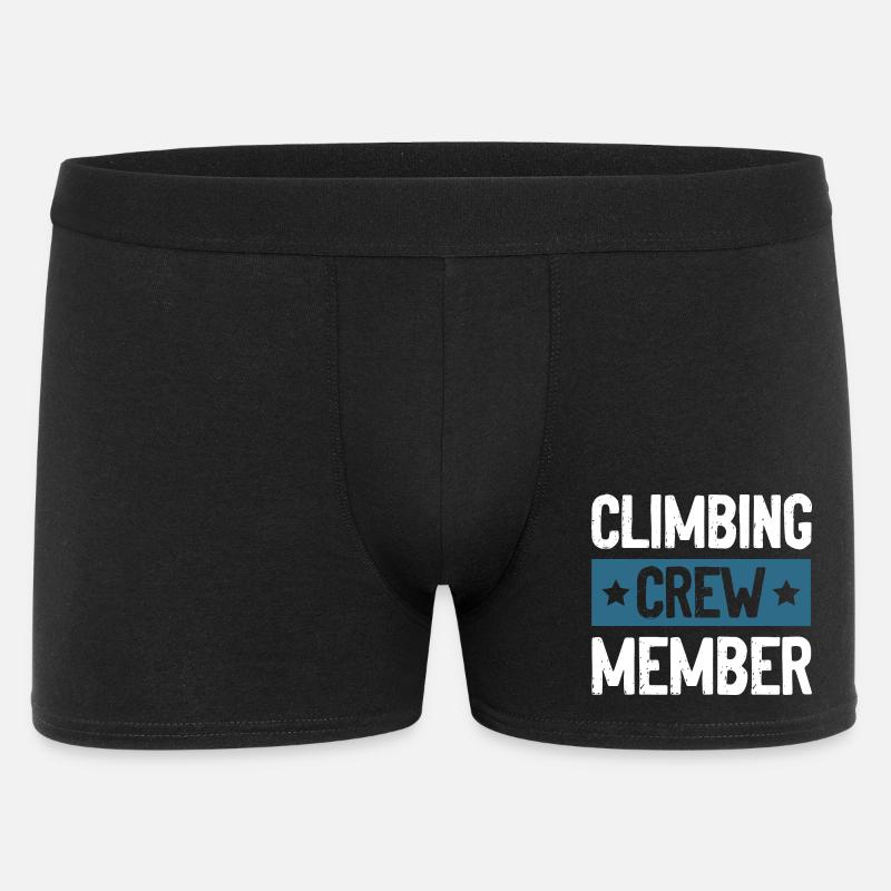 Climbing Crew - Men's Boxer Shorts - black