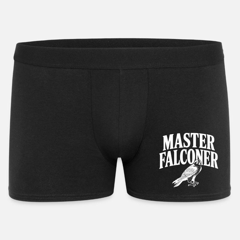 Meisterfalkner - Männer Boxer Shorts - Schwarz