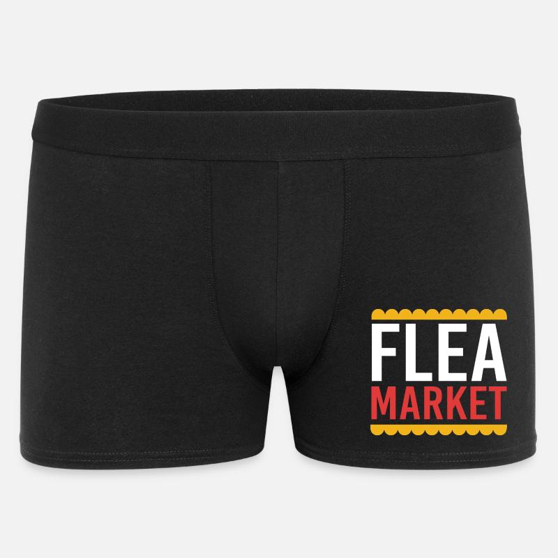 Marché aux puces - Boxer Homme - noir