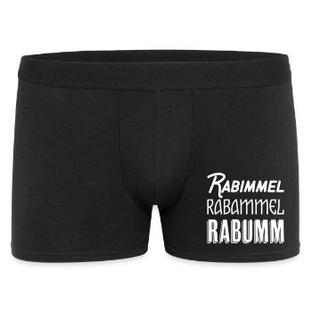 Chemise Rabimmel Rabammel Rabumm - Boxer Homme - noir - Devant