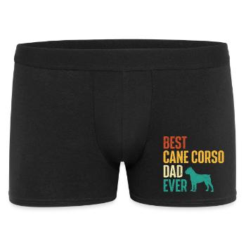 Meilleur père de cane corso de Mastiff jamais possédé - Boxer Homme - noir - Devant