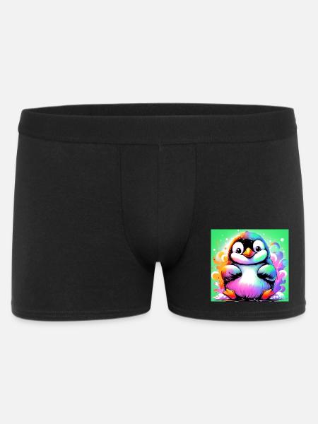 penguin - Men's Boxer Shorts - black