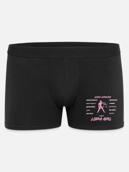 Zodiac sign Libra - Men's Boxer Shorts - black