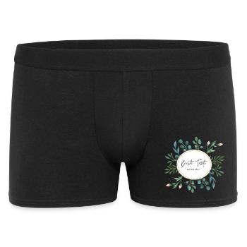 Beste Tante auf der Welt - Männer Boxer Shorts - Schwarz - Vorne