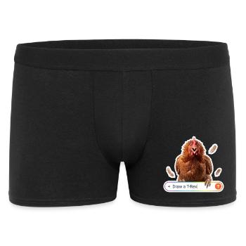 NOAI Trex - Männer Boxer Shorts - Schwarz - Vorne