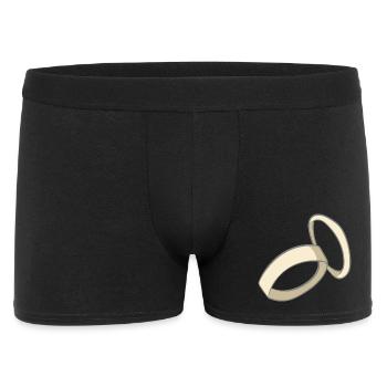 wedding - Men's Boxer Shorts - black - Front