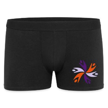 team - Boxer Homme - noir - Devant