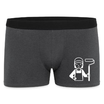 Peintre peintre - Boxer Homme - charbon - Devant