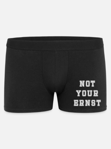 Not your Ernst Design - Men's Boxer Shorts - black