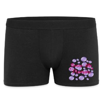 BONNE FÊTE MAMAN. MAMAN. FÊTE DES MÈRES. JE T'AIME - Boxer Homme - noir - Devant