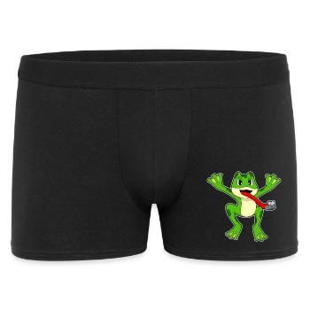 Mouche grenouille - Boxer Homme - noir - Devant