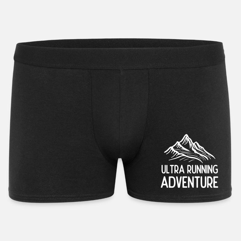 Ultra Running Advrenture - Boxer Homme - noir