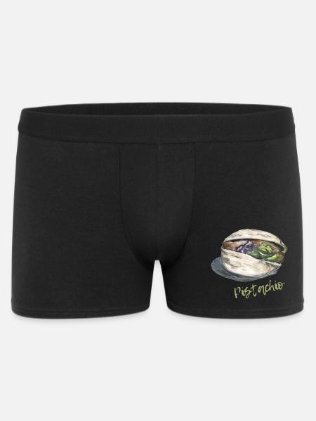 Pistachio Shell Esthétique Nut Lover - Boxer Homme - noir
