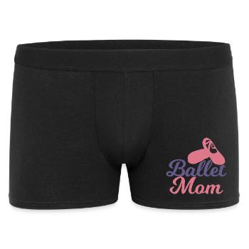 Maman de ballet - Boxer Homme - noir - Devant