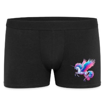 Unicorn (02) - Men's Boxer Shorts - black - Front