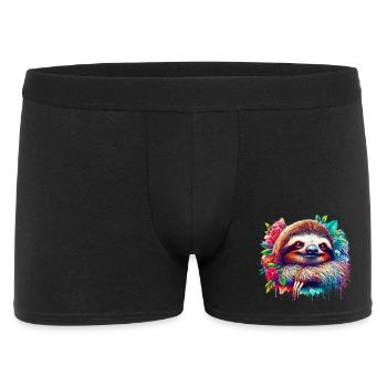 Sloth - Men's Boxer Shorts - black - Front