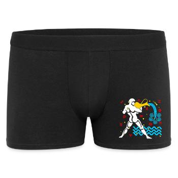 Couleur du Verseau - Boxer Homme - noir - Devant