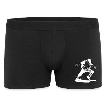 B-Boy Sketch - Men's Boxer Shorts - black - Front