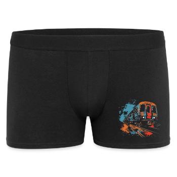 Chemin de fer - Boxer Homme - noir - Devant
