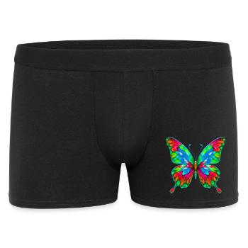 Butterfly - Men's Boxer Shorts - black - Front