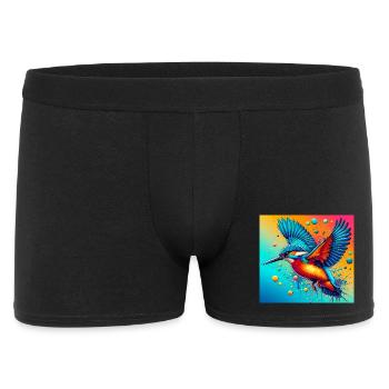 martin-pêcheur - Boxer Homme - noir - Devant