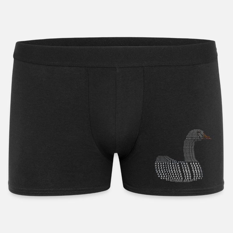 Silhouette Gaens - Männer Boxer Shorts - Schwarz