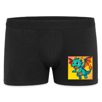 dragon - Boxer Homme - noir - Devant
