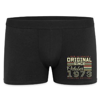 Legendary since October 1978 | October 1978 - Men's Boxer Shorts - black - Front