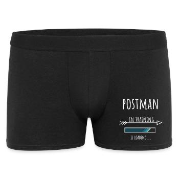 Formation au métier de facteur - Boxer Homme - noir - Devant