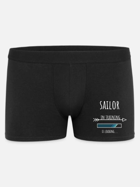 Sailor Gift Profession Training Seaman - Men's Boxer Shorts - black