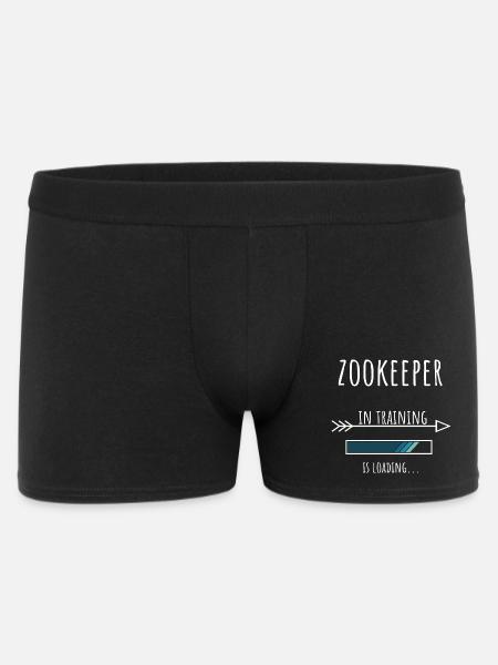 Zookeeper Gift Profession Training Zookeeper - Men's Boxer Shorts - black