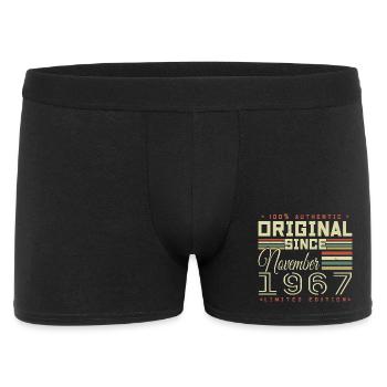 cadeau d'anniversaire novembre 1967 - Boxer Homme - noir - Devant