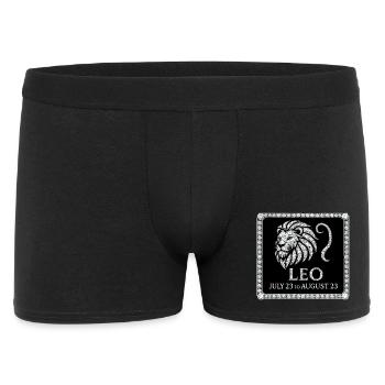 Zodiac sign Leo - Men's Boxer Shorts - black - Front